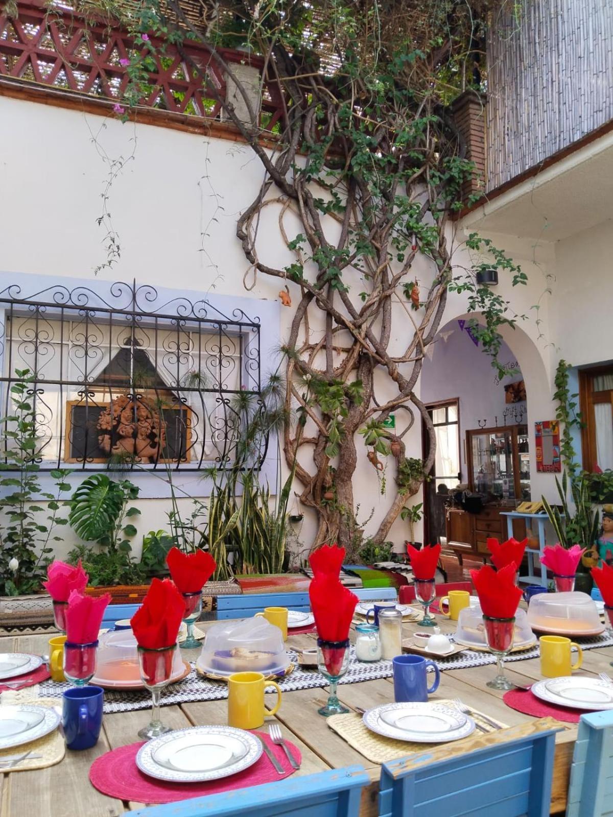 El Diablo Y La Sandia B&B Oaxaca Eksteriør bilde